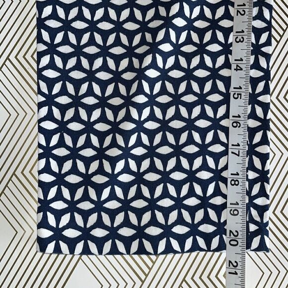 Zac & Rachel Women Capri Pant Size 8 Lot Of 2 Red White Blue Geometric Patriotic - Picture 5 of 10